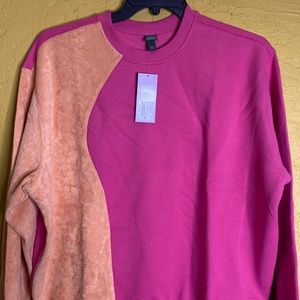 Sweater pink with peach